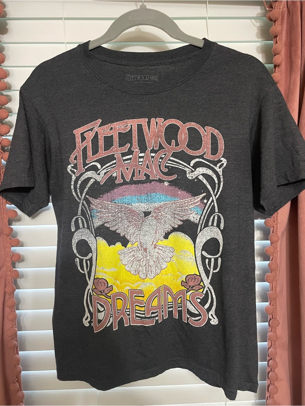 Fleetwood Mac 'Dreams' Grey Graphic Tee